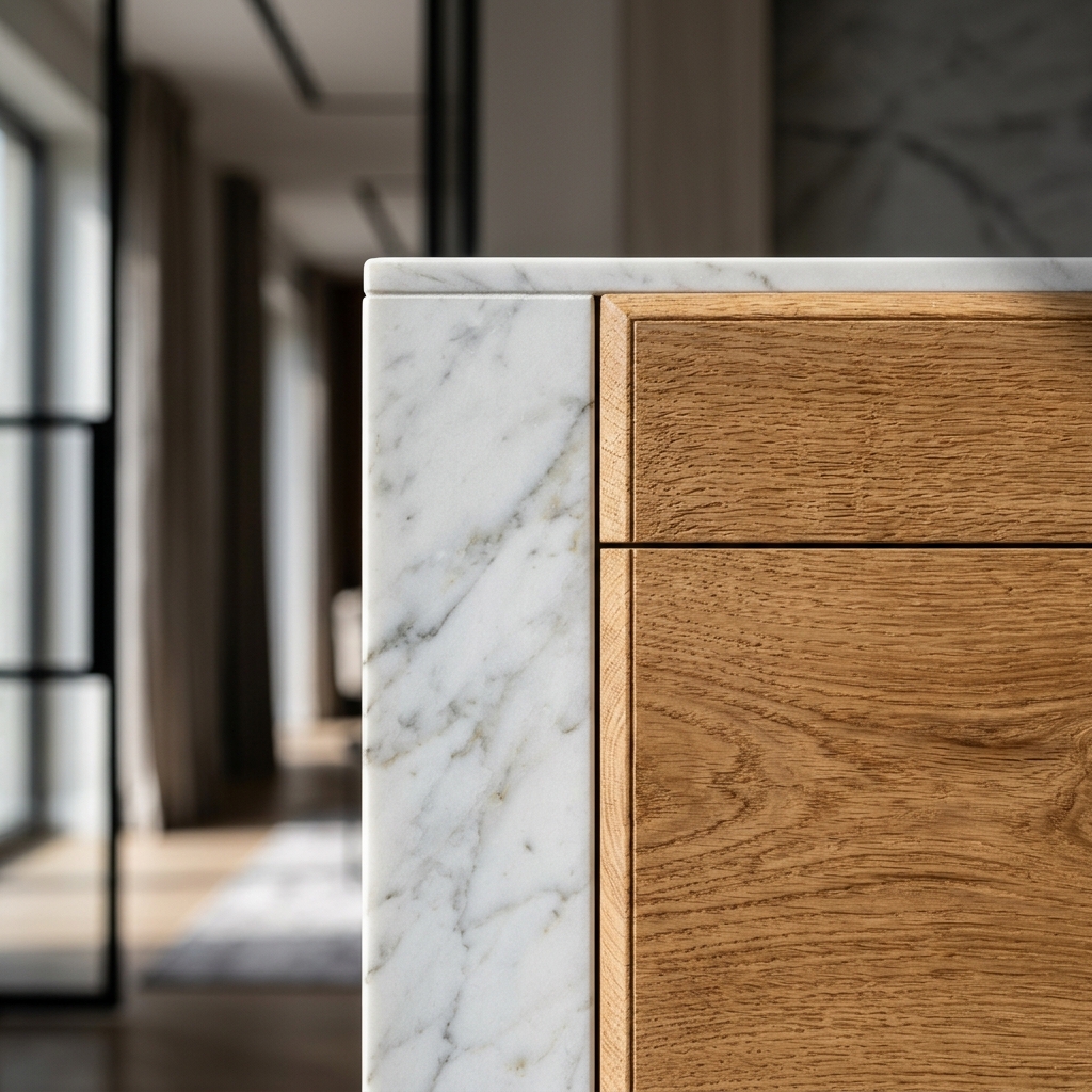 Interior detail and material planning